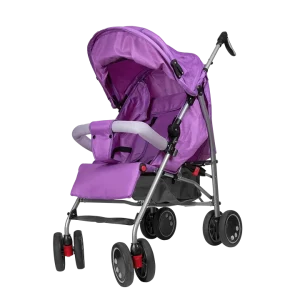 Baby Stroller Compact Fold - Purple Black